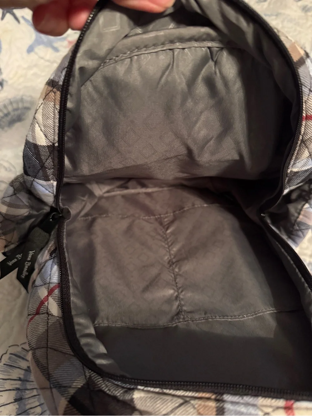 Vera Bradley quilted plaid